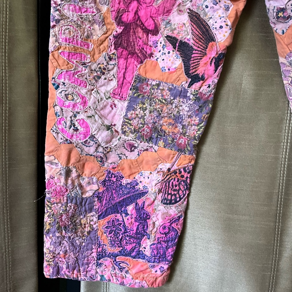 Magnolia Pearl Pink and Orange Ankle Cropped Pants - Picture 11 of 15